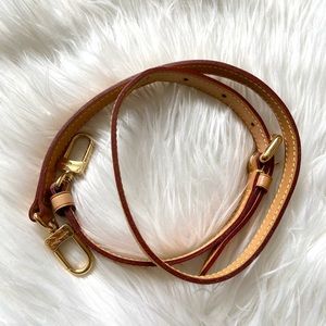 Authentic Louis Vuitton Vachetta bag strap